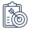 business plan icon – blue business plan icon - blue
